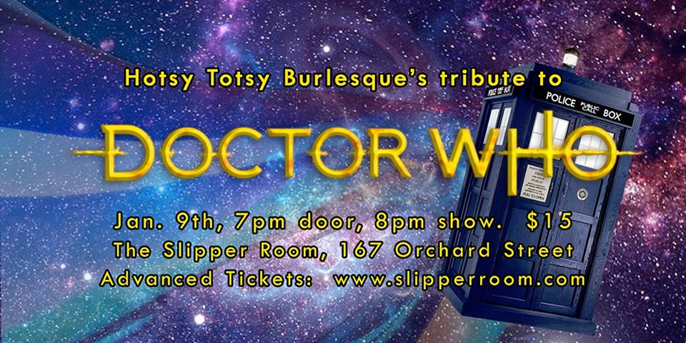 Hotsy Totsy Burlesque Tribute to Doctor Who